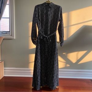 Polka Dot Midi Dress